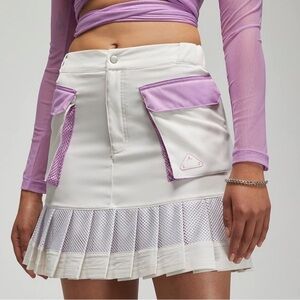 NEW Nike Air Jordan 23 Engineered Pleat Hem Mini Skirt